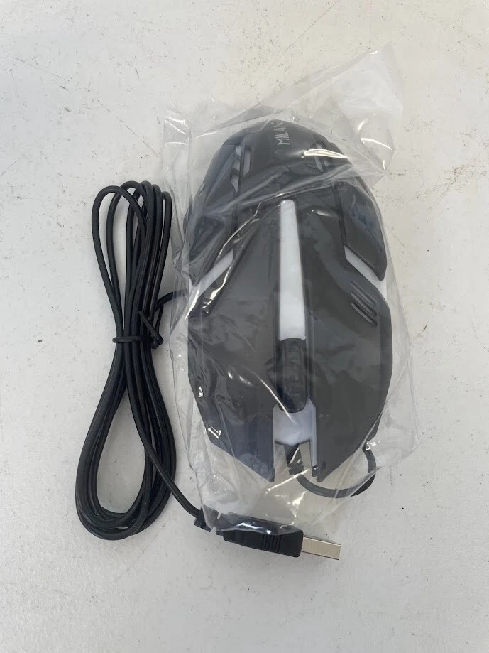 Milang M3 Limit Blade Luminous Gaming Mouse RGB LED Rainbow New - Image 4 of 4