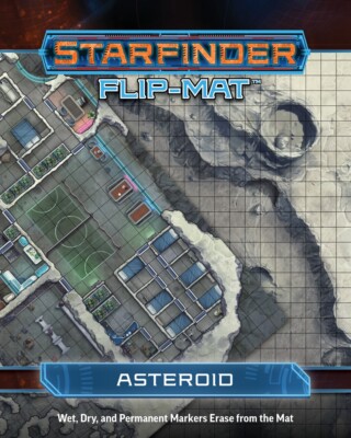 Starfinder RPG Flip-Mat - Asteroid