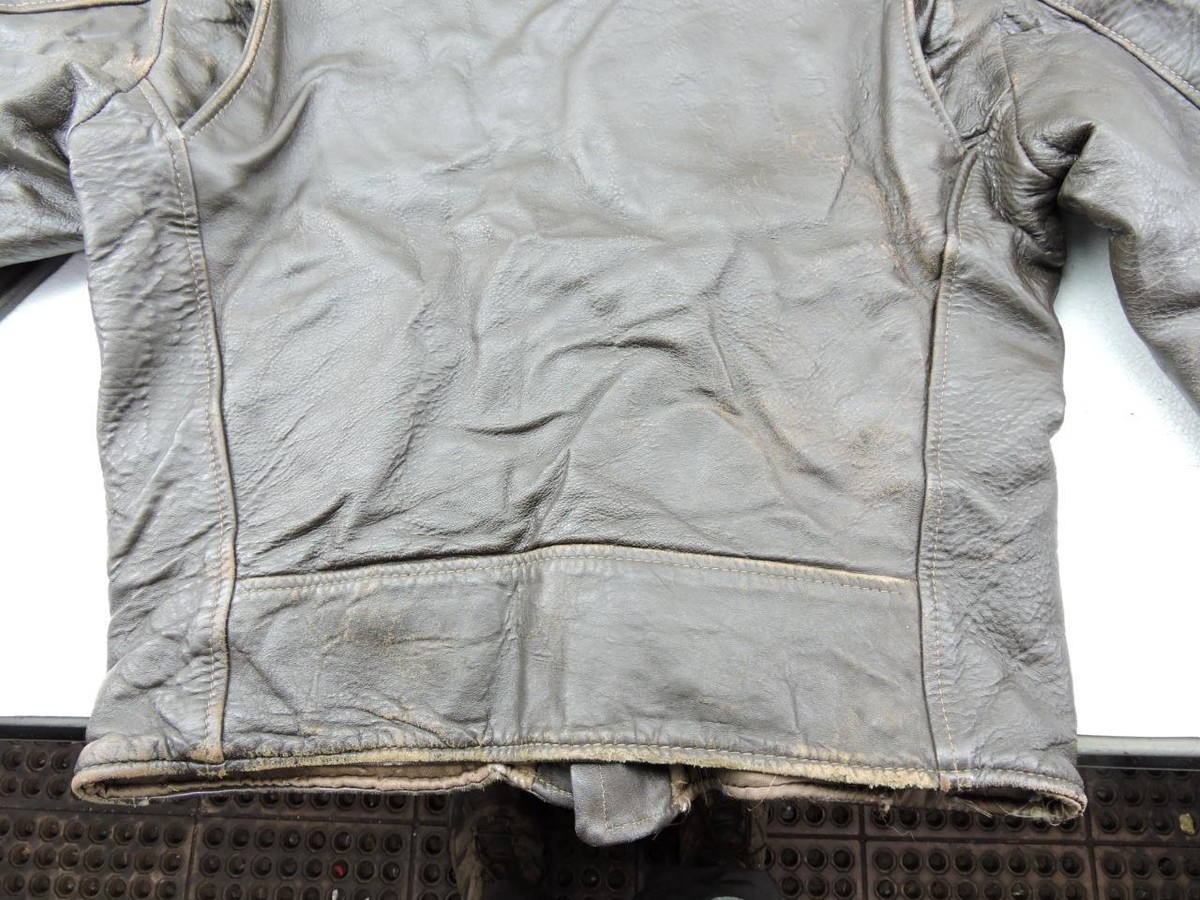 Vintage 1970s Beau Breed Motorcycle Biker Leather Jacket Vintage 1970s Beau Breed Motorcycle Biker Leather Jacket