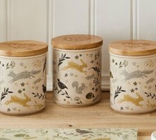 animal tea coffee sugar jars