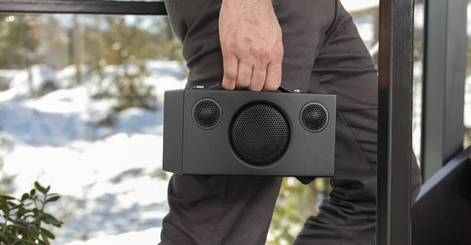 Audio Pro Addon C3 Portable WiFi / Bluetooth Speaker Spotify AirPlay Storm Black - image 2 of 4