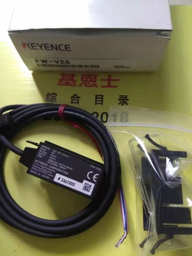 1PC Keyence FW-V25 Sensor FWV25  In Box Brand New Free Shipping - Afbeelding 1 van 2