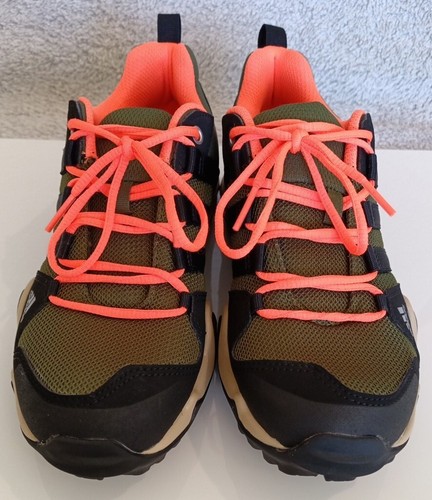 Adidas Terrex AX2R K grün schwarz orange Wandern Laufen Outdoor UK Größe 3,5 - Bild 8 von 17