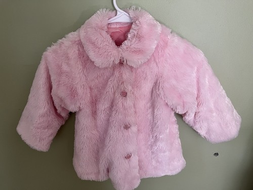 CachCach Toddler Girls Faux Fur Coat 