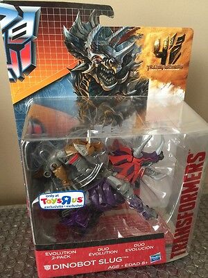 Transformers AOE Dinobot Slug Evolution 2 Pack Toys R Us Exclusive (NEW) | eBay
