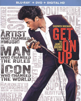 Get On Up (Blu-ray + DVD) James Brown Bio NEW