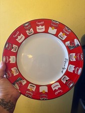 Andy Warhol Campbell's Soup & Cash Limited Edition Block Collector Plate #3346