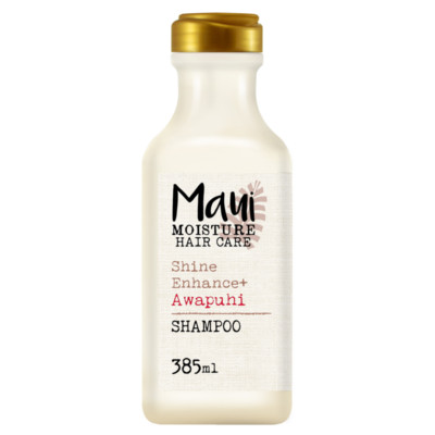 Maui Moisture Shine Amplifying + AWAPUHI Shampoo 385 ml