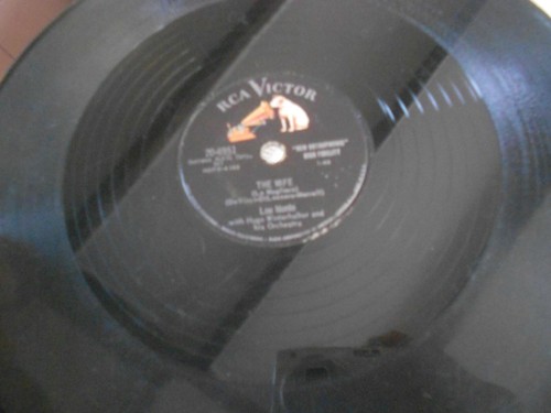 lou monte 10" 78 rpm the wife/musica bella rca victor 6951 - Picture 4 of 4