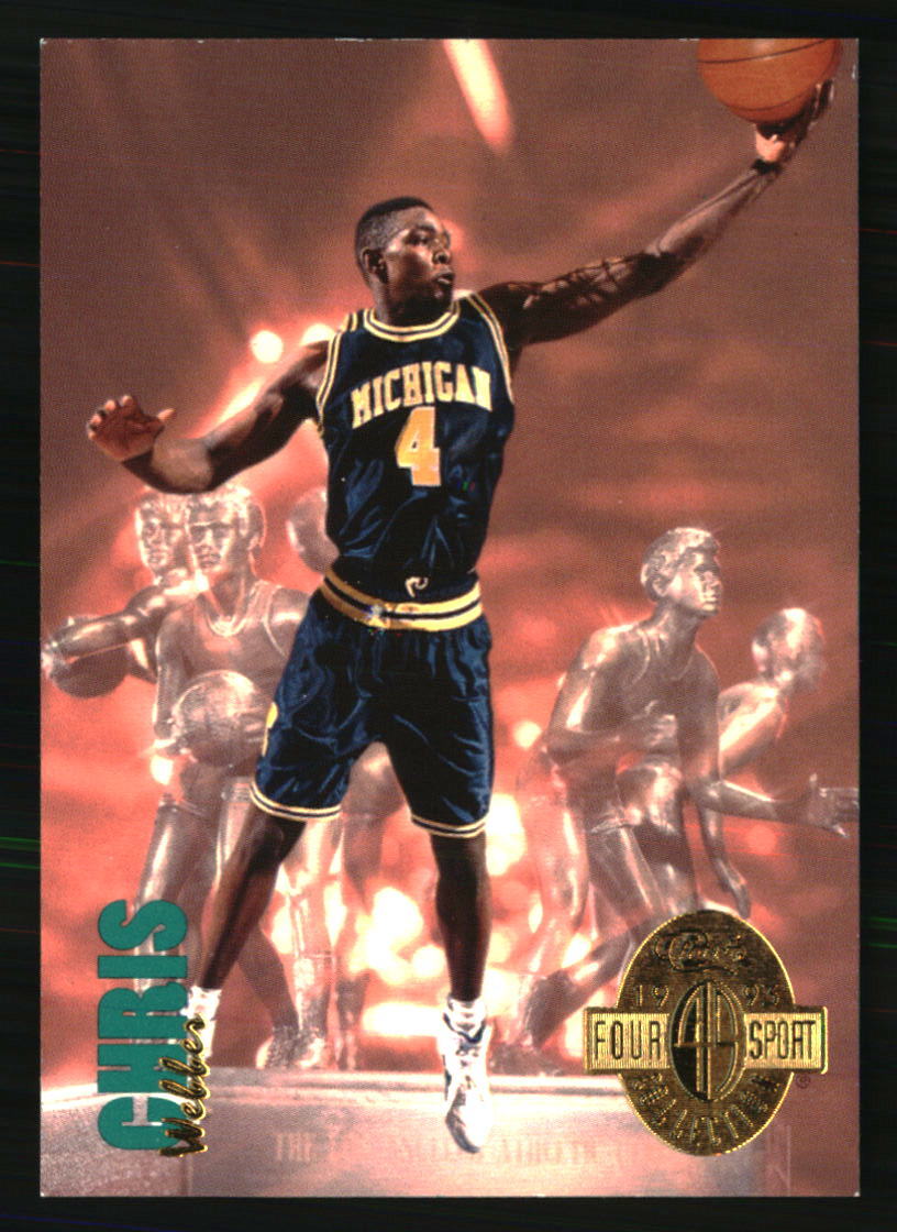 Chris Webber 1993 Classic Four Sport #311 BASKETBALL Card