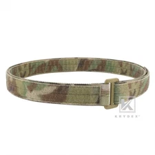 KRYDEX Tactical Base Belt Under Loop Inner Belt Concealed Carry 30"-49" MC Camo
