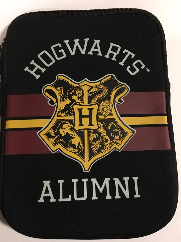 Harry Potter Hogwarts Alumni Tablet Zipper Sleeve Case w/ pocket - New with Tags - Image 2 of 4