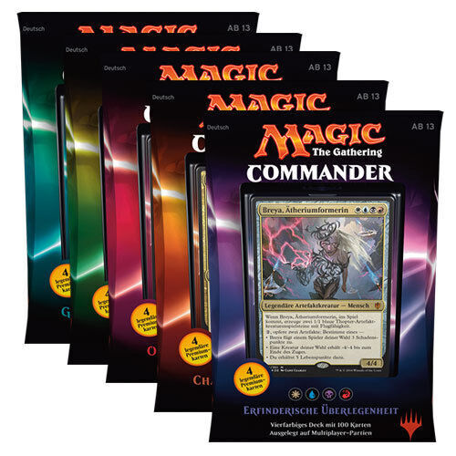 16+ Magic Commander Deck Box