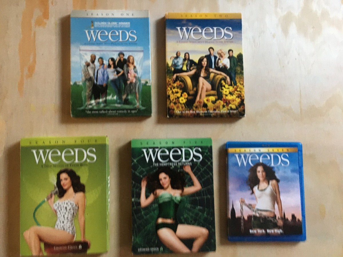 WEEDS Seasons DVD Box Sets Showtime Comedy used seasons 1 2 4 5 | eBay 