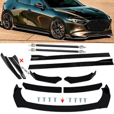Front Bumper Rear Lip Splitter Spoiler Diffuser For Mazda 2 3 6 Body Kits L Front Bumper Rear Lip Splitter Spoiler Diffuser For Mazda 2 3 6 Body Kits L