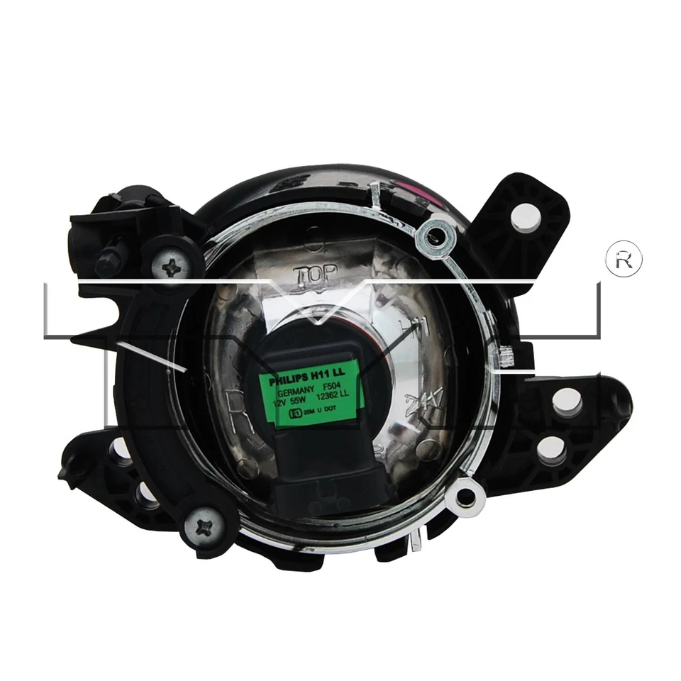 Conjunto de farol de neblina direito TYC para 2007-2014 Mercedes-Benz CL550 - Imagem 2 de 2