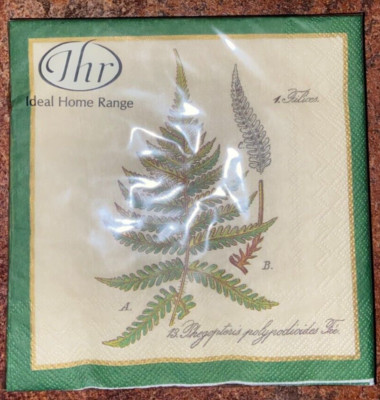IHR Servietten Tissue 3lagig 33x33 cm vent vert green Serviettentechnik