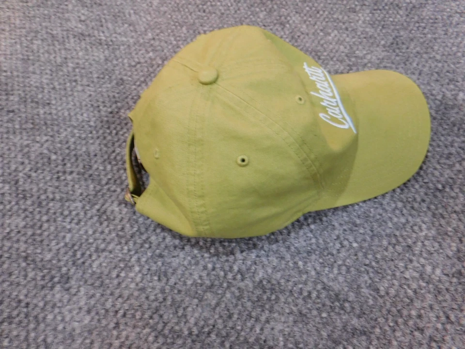 Gorra Carhartt verde para mujer con correa logotipo clásico talla única Foto 3 de 4