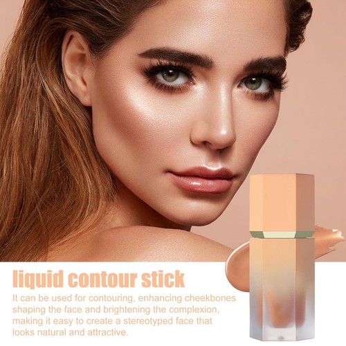 Liquid Face Bronzer Makeup Wand Stick Bronzer Contour Cream Highlighter - Picture 5 of 15