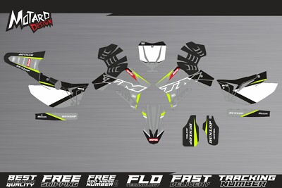 Graphics kit for TM Racing SMX 450 2015 2016 2017 2018 2019 FLUO/NEON Decals