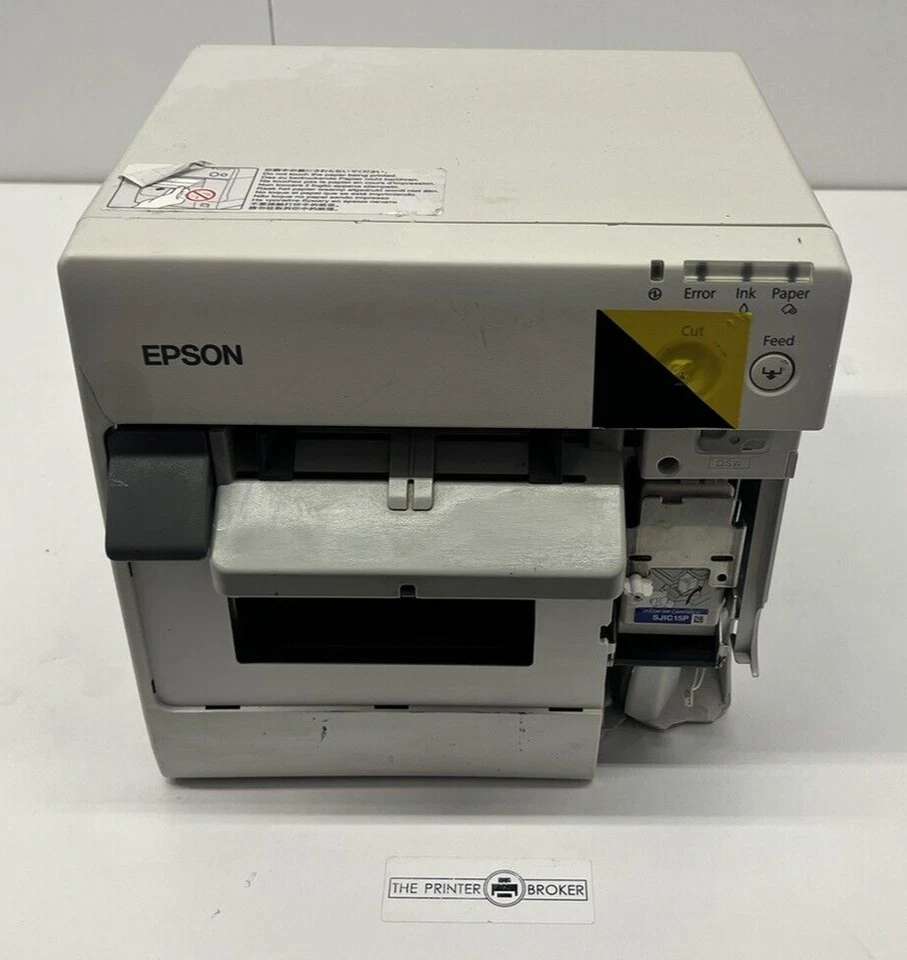 Epson TM-C3400 Mono Desktop Label Printer C31CA26132 - Image 2 of 4