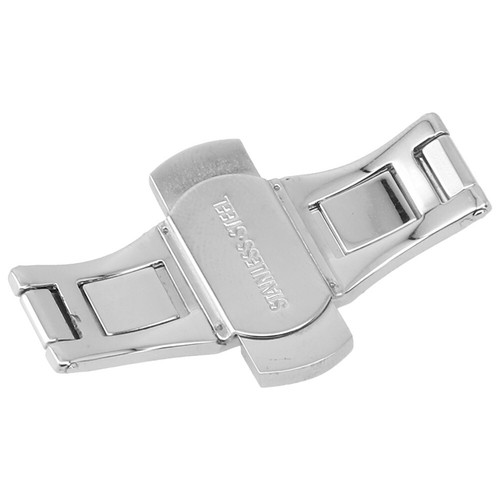 Stainless Steel Butterfly Clasp Buckle for Durable and Stylish Watch Bands - Picture 7 of 26