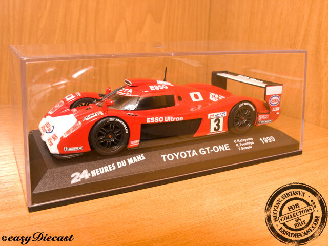 TOYOTA GT ONE GT-1 1:43 LE MANS 1999 KATAYAMA-SUZUKI | eBay