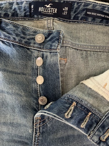 NEW Hollister Vintage Stretch High Rise 