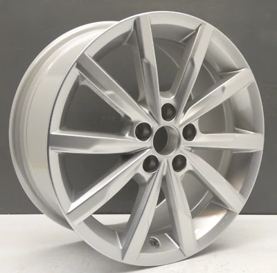 Volkswagen VW Polo 16" Silber Alufelge 7J ET46 5-Loch 6C0601025A - Bild 1 von 4
