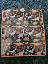 Jurassic World Dinosaurs Vinyl Reusable Shopping Tote Bag  NWT