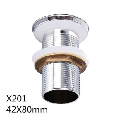 1x  Push Open Pop up Sink Push Drain Pop-Up Push Open 1 1/4 inch Chrome 8cm
