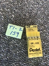 50-HB9 Pentel Super Hi-Polymer Lead Refills 0.9mm PACK OF 180 LEADS NEW