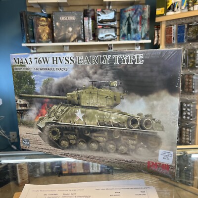 1/35 RyeField Model #5058 M4A3 76(W) HVSS Sherman