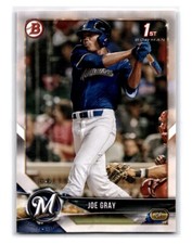 2018 Bowman Draft - #BD-76 Joe Gray (RC)