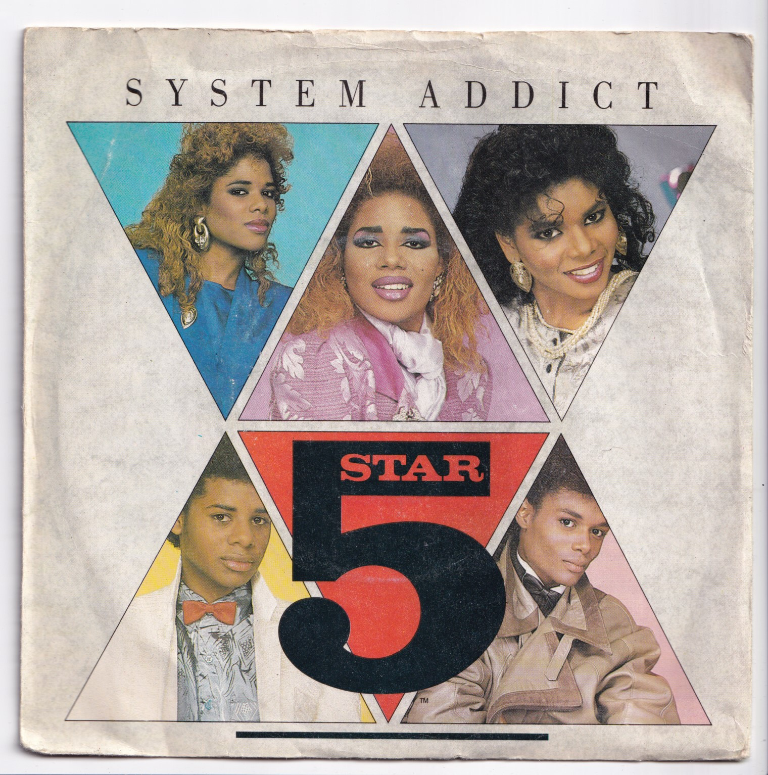 (P250) 5 Star, System Addict - 1985 - 7"" vinyl A1/B1