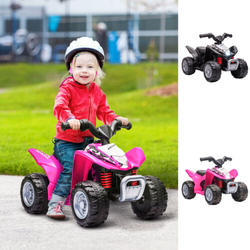 6V Honda Licensed Kids Quad Bike, Electric Ride on ATV Toy for 1.5-3 Years - Picture 1 of 23