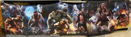 Gebrauchtes Jumbo Wolverine Vinyl Poster: Marko Djurdjevic 118"x33" - Bild 1 von 12