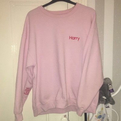 harry crewneck pink