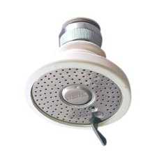 Mobile Home Screw-On 2.2 GPM Rubber Aerator with Spray, White, 55/64-Inch, 1