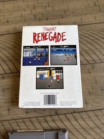 Renegade Nintendo NES Taito 1988 Complete CIB Tested And Working