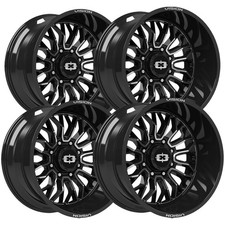 Set-4 Vision 402 Riot 20x10 8x6.5 -25mm Blackmachined Wheels Rims 20 Inch Set-4 Vision 402 Riot 20x10 8x6.5 -25mm Blackmachined Wheels Rims 20 Inch