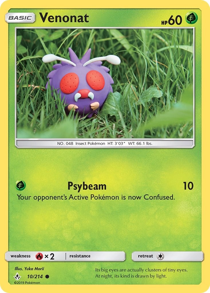 Venonat (10) 10/214 SM - Unbroken Bonds
