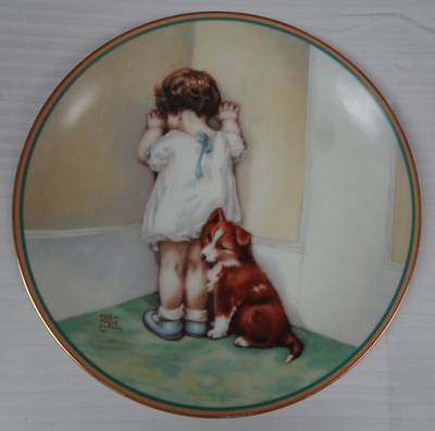Bessie Pease Gutmann - Hamilton Collection Porcelain Plate,  In Disgrace 