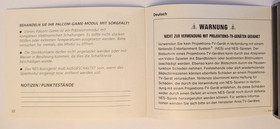 CASTLEVANIA III 3 - NES Deutsche Spielanleitung - Booklet -  Nintendo Anleitung