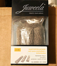 Juweela 1:32 Keramik Landwirtschaft Landschaft Set Kartoffelfeld braun freistehend 23384