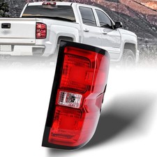 Tail Light Assembly Compatible With 2016-2019 Chevrolet Silverado 1500 2500 HD G