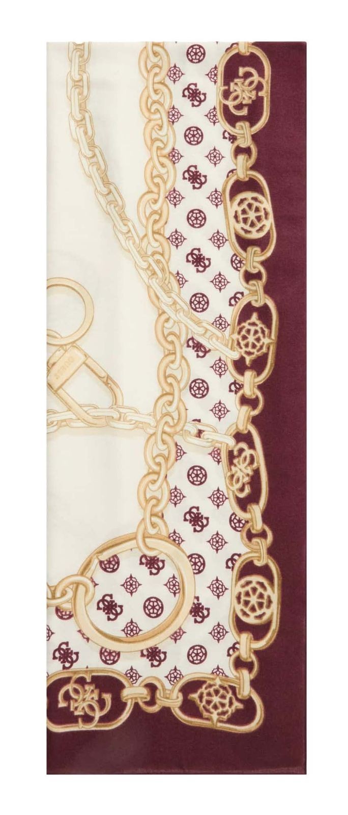 GUESS scarf Scarf 90X180 Burgundy