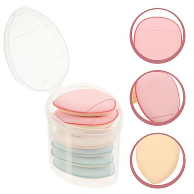 7 Pcs Make-up-Schwamm Anwendung Von Gesichtspuder Puff Mini Gesichtspuderquaste