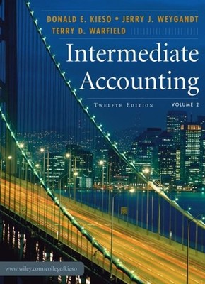 Intermediate Accounting, Volume 2 Hardcover