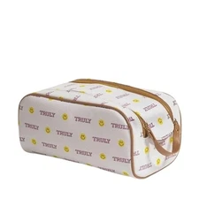 Truly Smiley Face Toiletry Travel Signature Vanity Case 